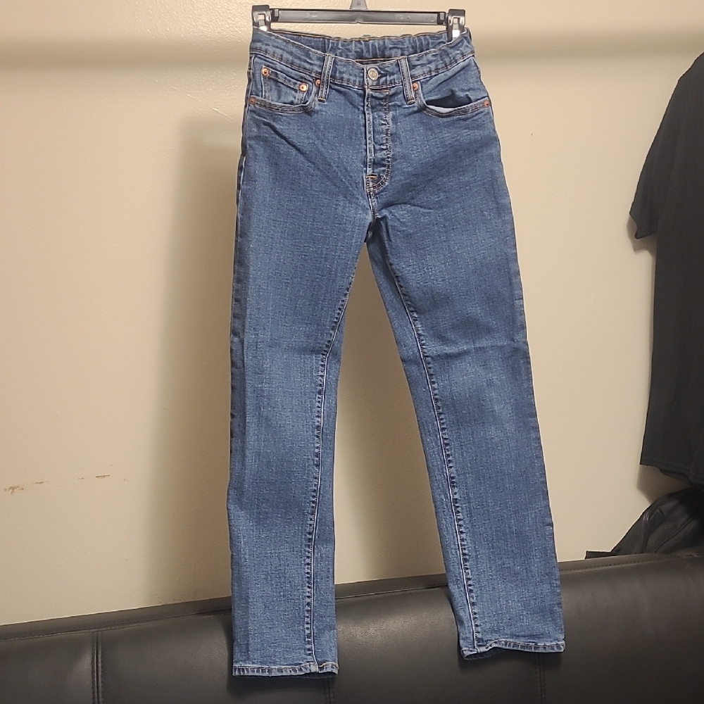 Boys Levis 501 Button Fly Size 14